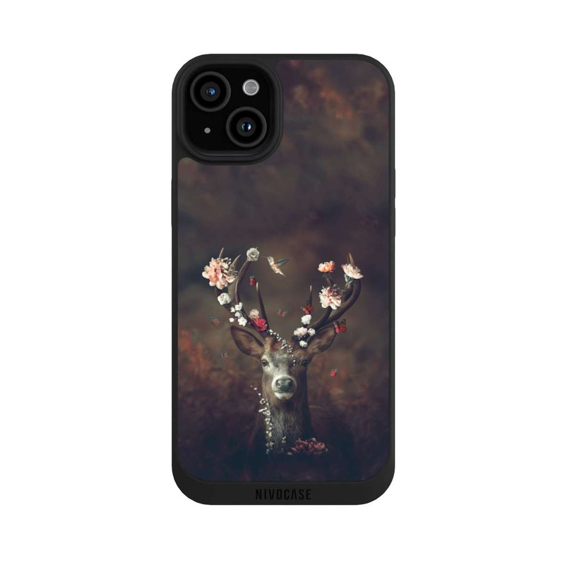 iPhone 15 Plus NIVOpure Fauna Flora Hirsch