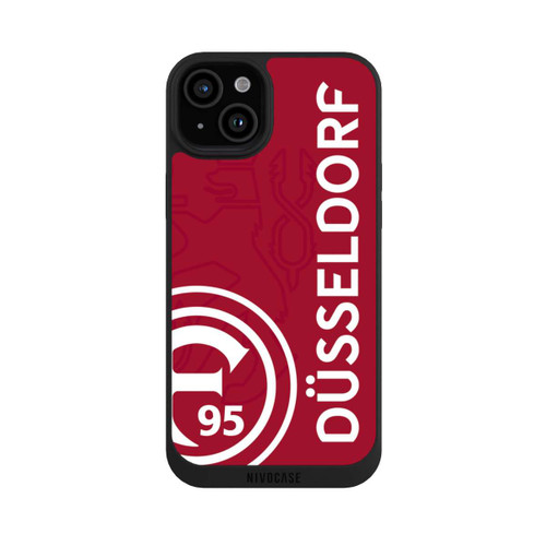 Apple iPhone 15 Plus NIVOpure Fortuna Düsseldorf-Trikotdesign Rot