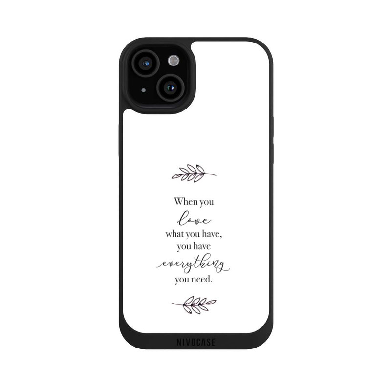 iPhone 15 Plus NIVOpure When You Love What You Have