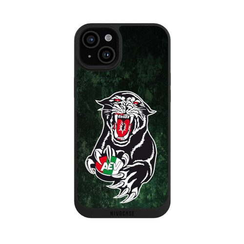 Apple iPhone 15 Plus NIVOpure Augsburger Panther Logo Grunge