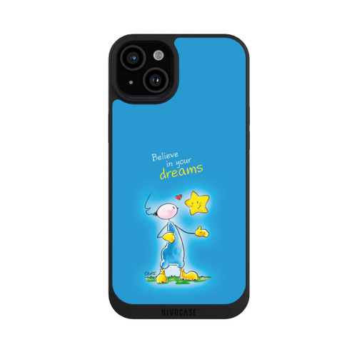 Apple iPhone 15 Plus NIVOpure Believe In Your Dreams Blau