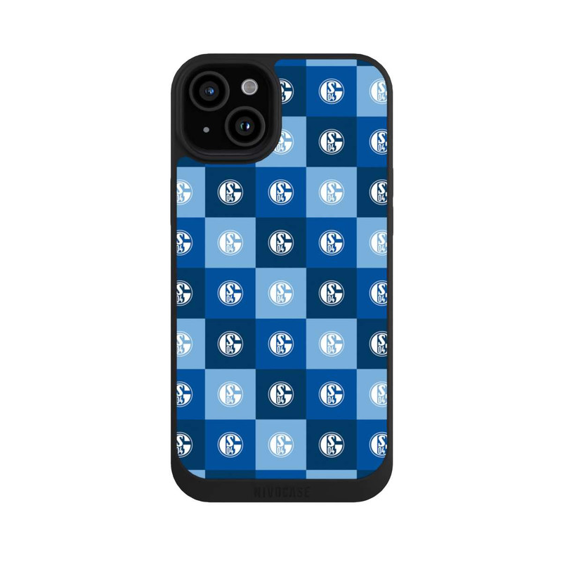 iPhone 15 Plus NIVOpure Schalke 04 Muster