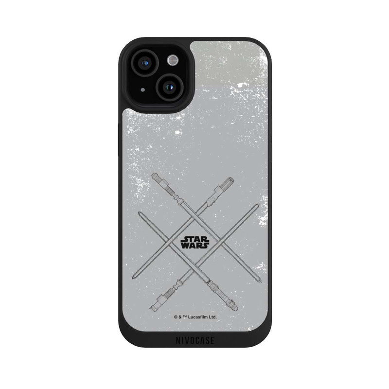 iPhone 15 Plus NIVOpure Sabres laser gris