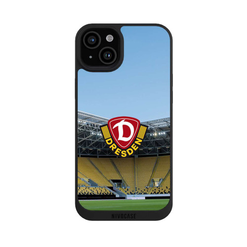 Apple iPhone 15 Plus NIVOpure Dynamo Dresden Stadion Logo