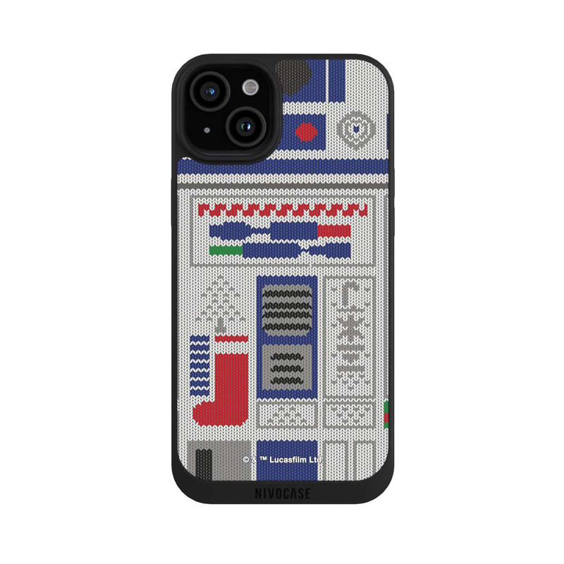 iPhone 15 Plus NIVOpure R2D2 Weihnachtspullover