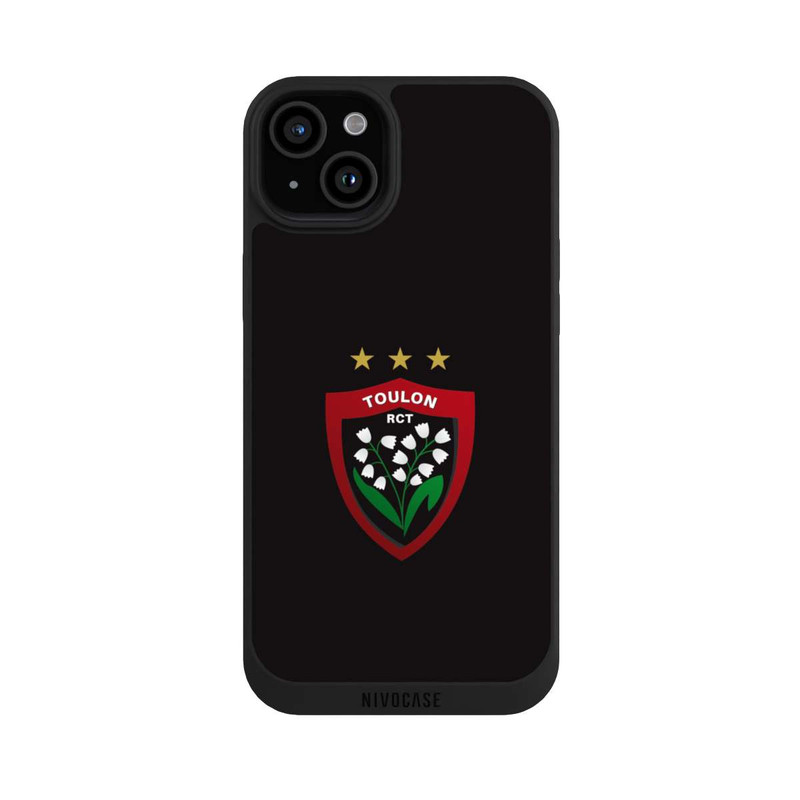 iPhone 15 Plus NIVOpure RC Toulonnais Logo Black