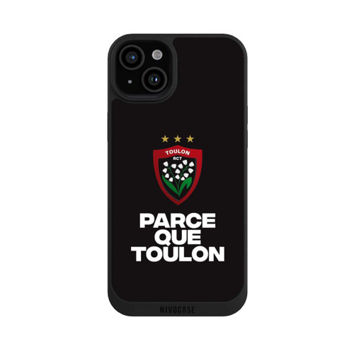 Apple iPhone 15 Plus NIVOpure Parce Que Toulon Noir