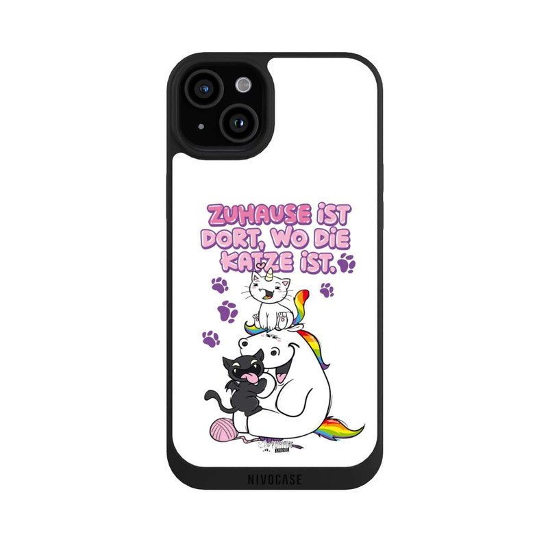 iPhone 15 Plus NIVOpure Zuhause ist dort wo die Katze ist
