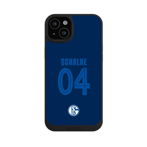 Apple iPhone 15 Plus NIVOpure Schalke 04 Dunkelblau