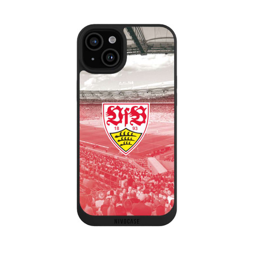 Apple iPhone 15 Plus NIVOpure VfB Stuttgart Stadion Rot