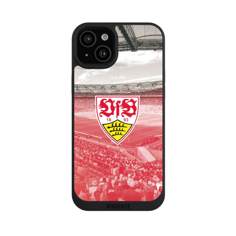 iPhone 15 Plus NIVOpure VfB Stuttgart Stadion Rot
