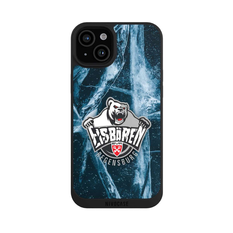 iPhone 15 Plus NIVOpure Eisbären Logo Eis
