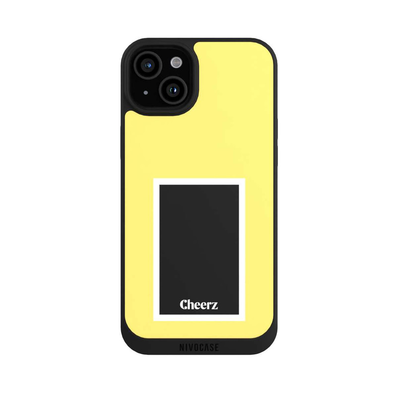 iPhone 15 Plus NIVOpure Cheerz Jaune