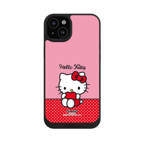 Apple iPhone 15 Plus NIVOpure Hello Kitty sitzend mit Herz