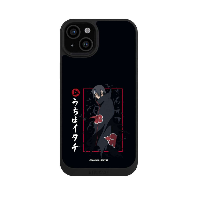 iPhone 15 Plus NIVOpure Itachi crows Black