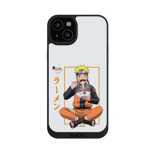 Apple iPhone 15 Plus NIVOpure Naruto Ramen grau