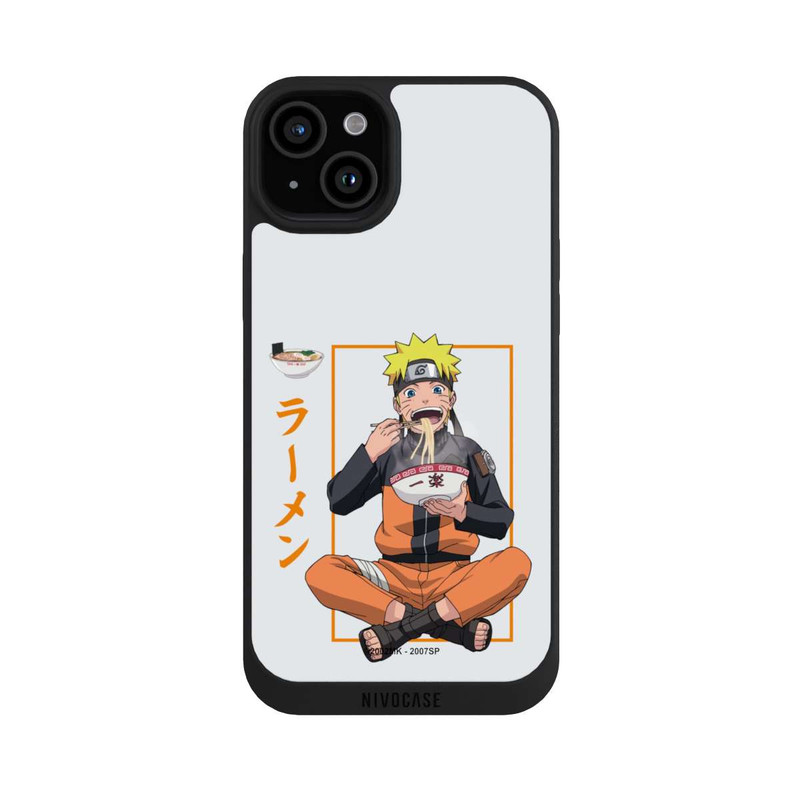 iPhone 15 Plus NIVOpure Naruto Ramen grau