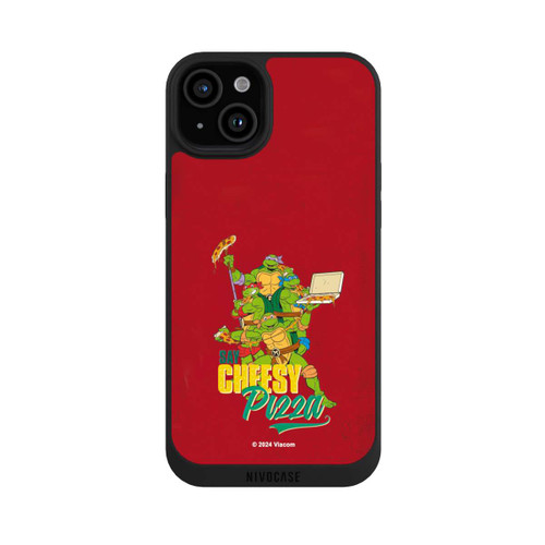 Apple iPhone 15 Plus NIVOpure TMNT Say Cheesy Pizza