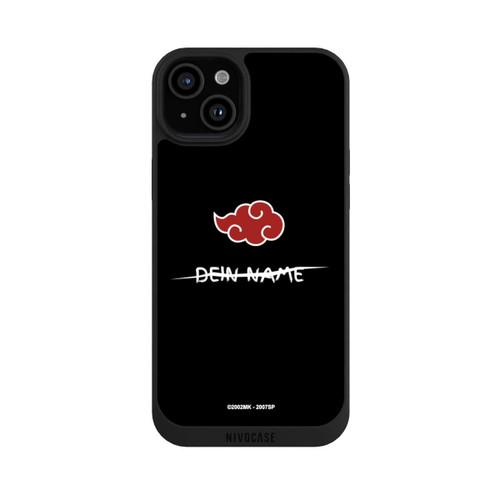 Apple iPhone 15 Plus NIVOpure Akatsuki personalisierbar Schwarz