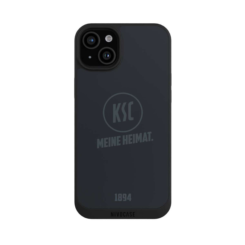 iPhone 15 Plus NIVOpure KSC Meine Heimat Schwarz
