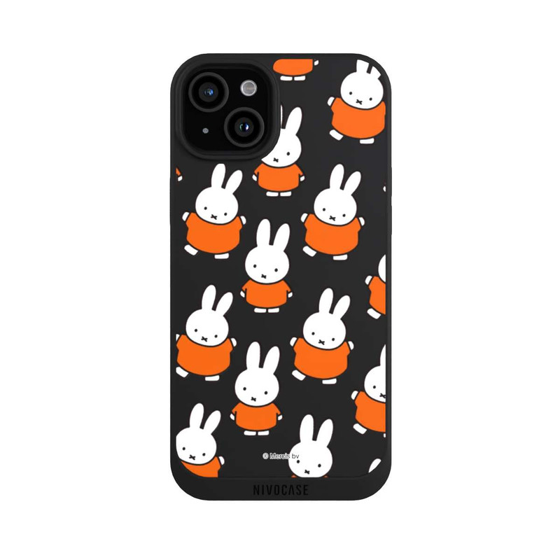iPhone 15 Plus NIVOpure Miffy Pattern Dancing Transparent