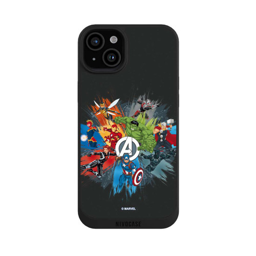 Apple iPhone 15 Plus NIVOpure Marvel's Avengers Black