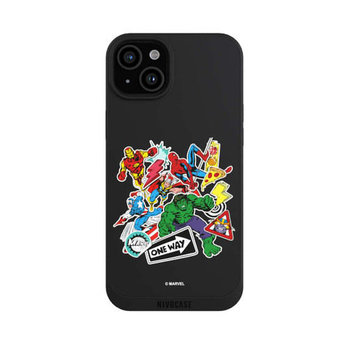 Apple iPhone 15 Plus NIVOpure Capitan American Shield Transp