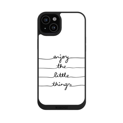 Apple iPhone 15 Plus NIVOpure Enjoy The Little Things White