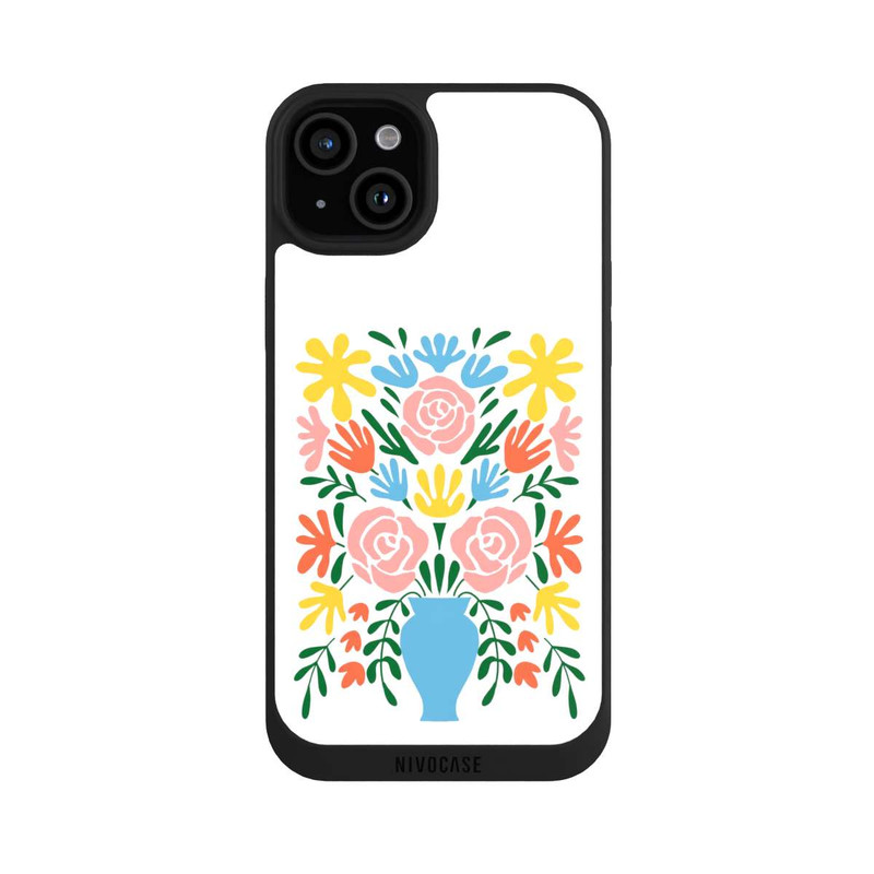 iPhone 15 Plus NIVOpure Naive Floral Bouquet