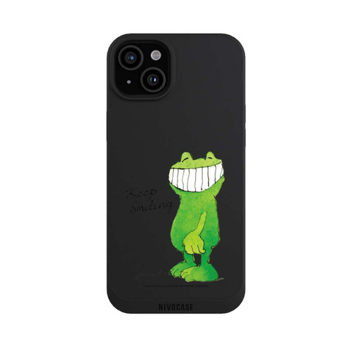 Apple iPhone 15 Plus NIVOpure Frosch Keep Smiling Transparent
