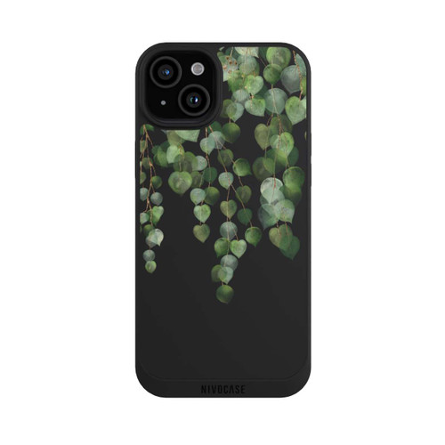 Apple iPhone 15 Plus NIVOpure Eucalyptus Hanging Watercolor Transparent
