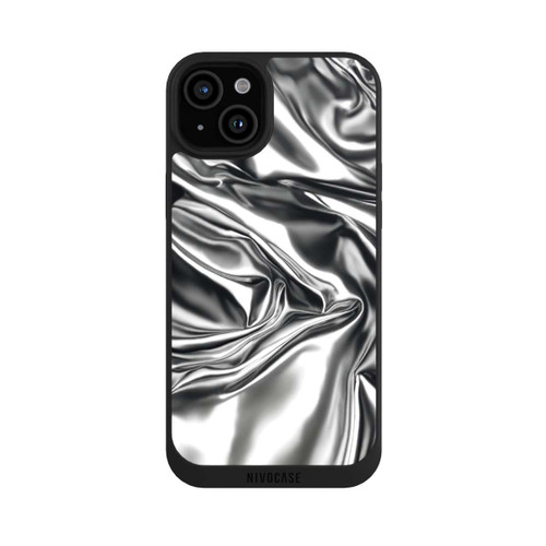 Apple iPhone 15 Plus NIVOpure Shiny Chrome Silver