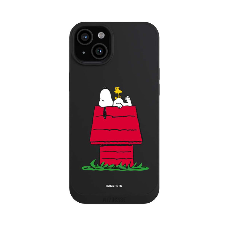 iPhone 15 Plus NIVOpure Snoopy and Woodstock Classic transparent