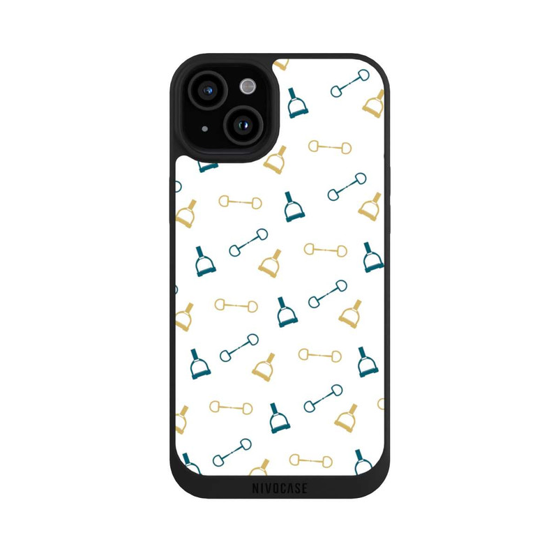 iPhone 15 Plus NIVOpure Muster Reitsport
