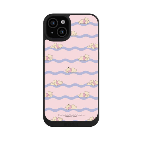 Apple iPhone 15 Plus NIVOpure Winnie the Pooh Pink Waves