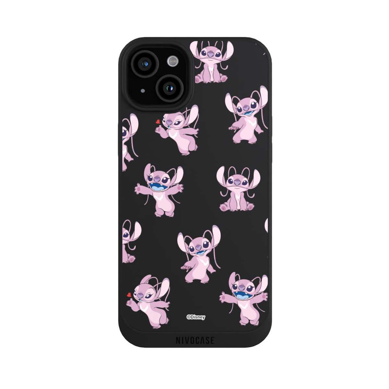 iPhone 15 Plus NIVOpure Angel Faces Pattern Transparent
