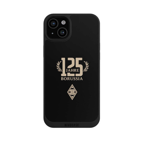 Apple iPhone 15 Plus NIVOpure Borussia 125 Jahre Schwarz