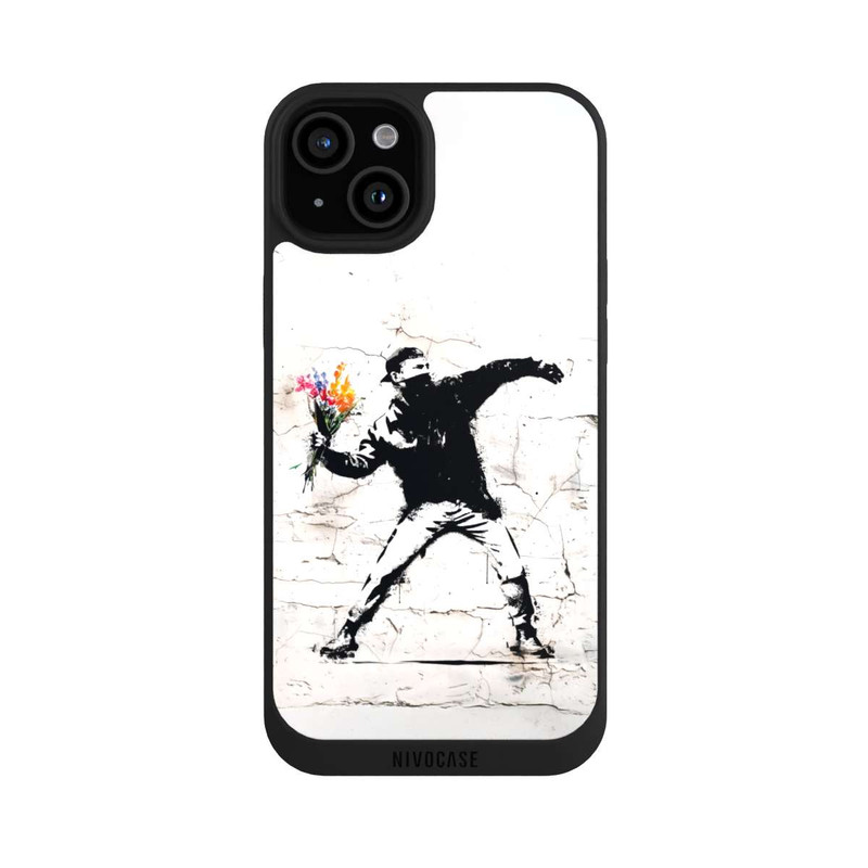 iPhone 15 Plus NIVOpure Flowers Up Artwork