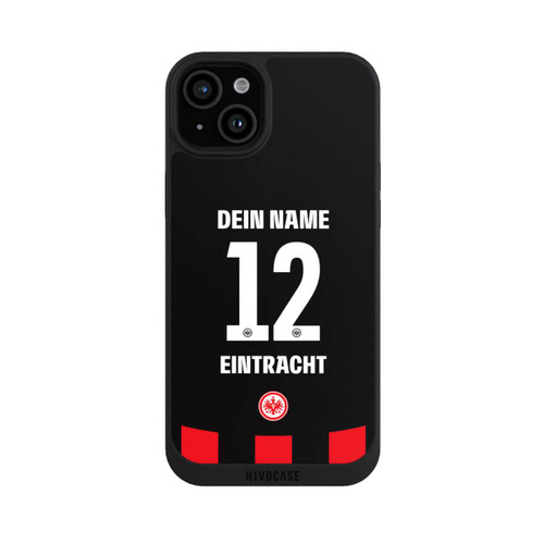Apple iPhone 15 Plus NIVOpure Eintracht Frankfurt Trikot Personalisierbar 25-26