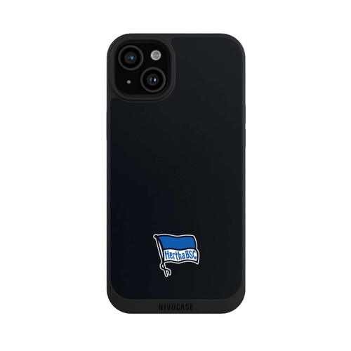 Apple iPhone 15 Plus NIVOpure Hertha BSC Logo Schwarz