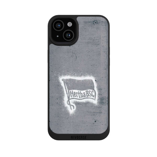Apple iPhone 15 Plus NIVOpure Hertha BSC Logo Sprayed