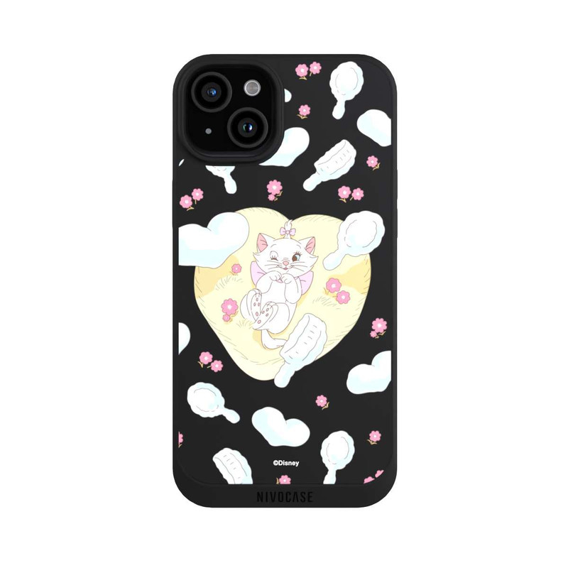 iPhone 15 Plus NIVOpure Aristocats Marie Hearts Yellow Transparent
