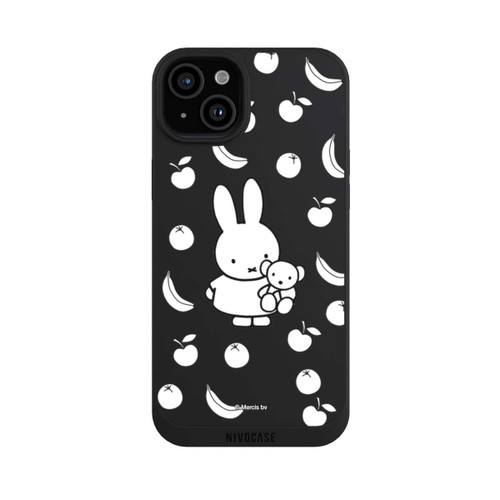 Apple iPhone 15 Plus NIVOpure Miffy mit Obst Tranparent