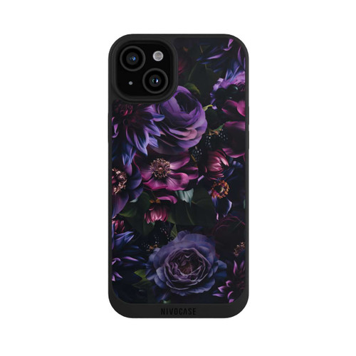 Apple iPhone 15 Plus NIVOpure Dunkle Lila Blüten 