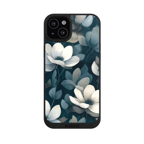 Apple iPhone 15 Plus NIVOpure Negative Flower Petrol White with AI