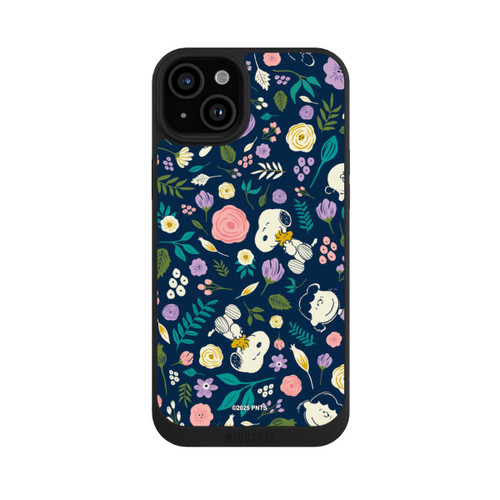 Apple iPhone 15 Plus NIVOpure Peanuts Dark Flower Pattern