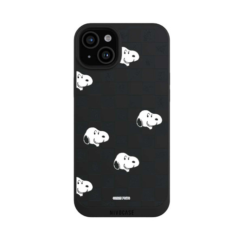 Apple iPhone 15 Plus NIVOpure Snoopy Checked Pattern