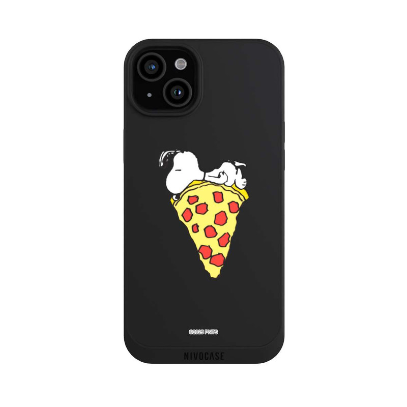 iPhone 15 Plus NIVOpure Snoopy Pizza Transparent