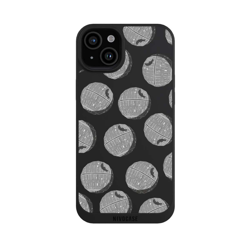 iPhone 15 Plus NIVOpure death-star-pattern-transparent