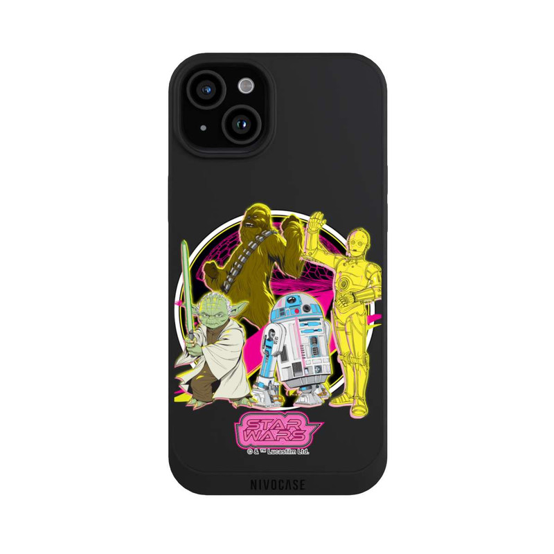 iPhone 15 Plus NIVOpure Star Wars Heroes Neon